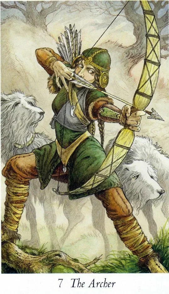 Wildwood Tarot Review 14 The Archer from the Wildwood Tarot