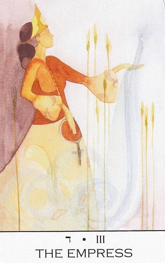 Empress card from the Zillich Tarot deck