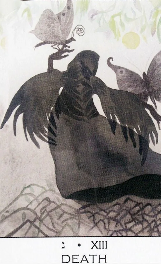 Death card from the Zillich Tarot deck
