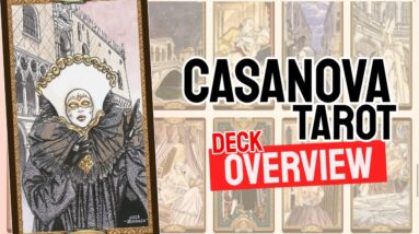 Casanova Tarot Deck REVIEW - All Tarot Cards List