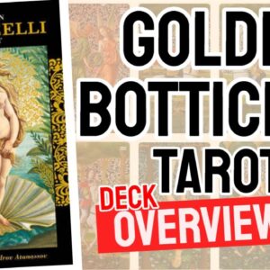 Golden Botticelli Tarot Deck REVIEW - All Tarot Cards List
