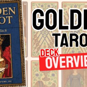 Golden Tarot Deck REVIEW - All Tarot Cards List
