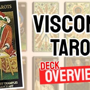 Visconti Tarot Deck Overview - All Tarot Cards List