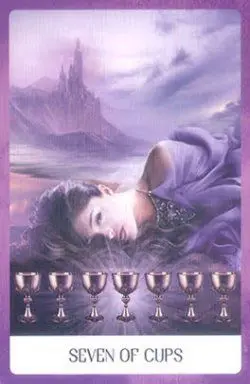 7 of Cups - Chakra Wisdom Tarot - Tarot Deck by Tori Hartman