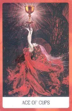 Ace of Cups - Chakra Wisdom Tarot - Tarot Deck by Tori Hartman