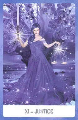 Justice - Chakra Wisdom Tarot - Tarot Deck by Tori Hartman