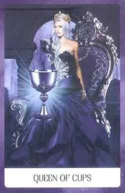 Queen of Cups - Chakra Wisdom Tarot - Tarot Deck by Tori Hartman