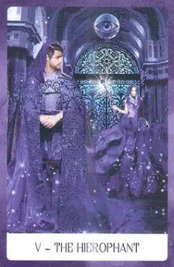 The Hierophant - Chakra Wisdom Tarot - Tarot Deck by Tori Hartman