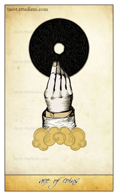 Ace of Coins - Isidore Tarot - Bethalynne Bajema