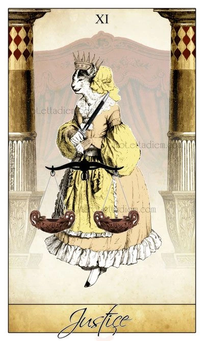 Justice - Isidore Tarot - Bethalynne Bajema