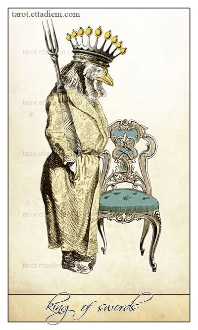 King of Swords - Isidore Tarot - Bethalynne Bajema
