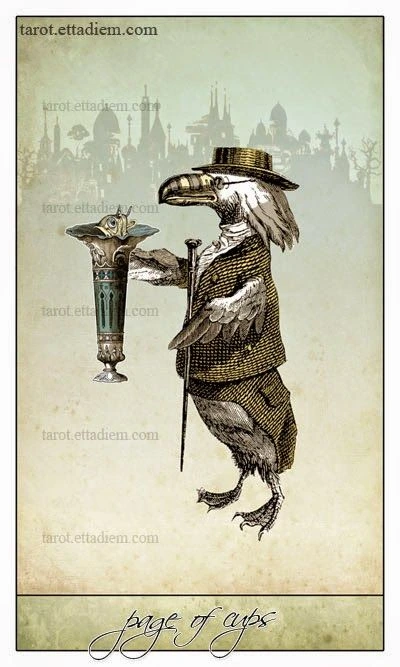 Page of Cups - Isidore Tarot - Bethalynne Bajema