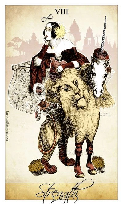 Strength - Isidore Tarot - Bethalynne Bajema