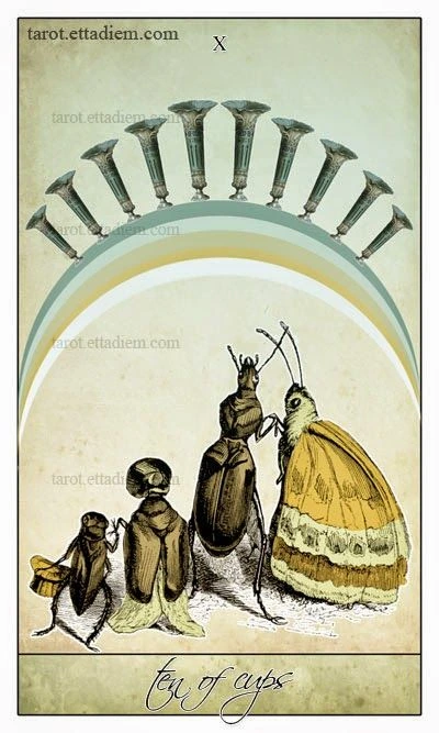 Ten of Cups - Isidore Tarot - Bethalynne Bajema