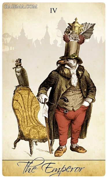 The Emperor - Isidore Tarot - Bethalynne Bajema