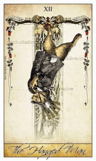 The Hanged Man - Isidore Tarot - Bethalynne Bajema