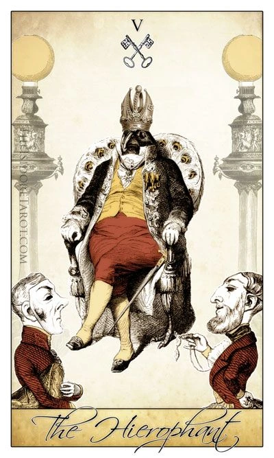 The Hierophant - Isidore Tarot - Bethalynne Bajema