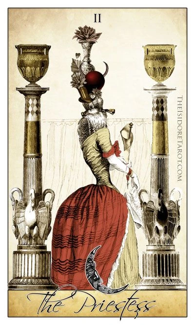 The High Priestess - Isidore Tarot - Bethalynne Bajema