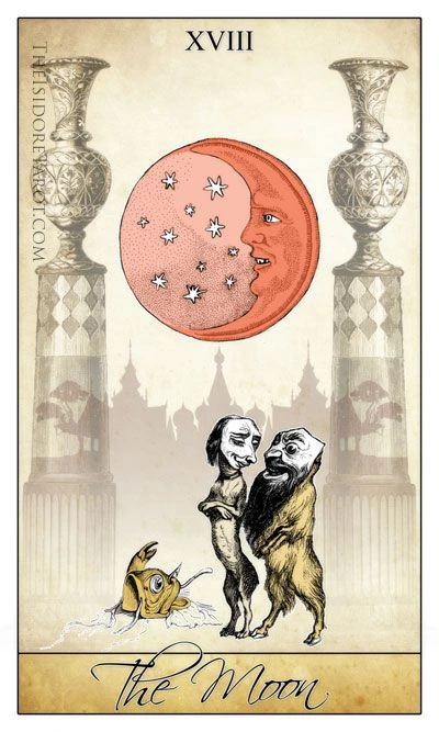 The Moon - Isidore Tarot - Bethalynne Bajema