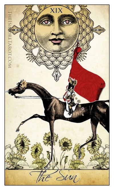 The Sun - Isidore Tarot - Bethalynne Bajema