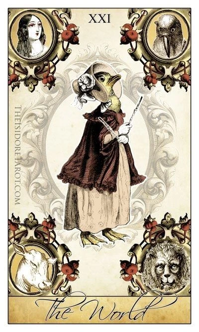 The World - Isidore Tarot - Bethalynne Bajema