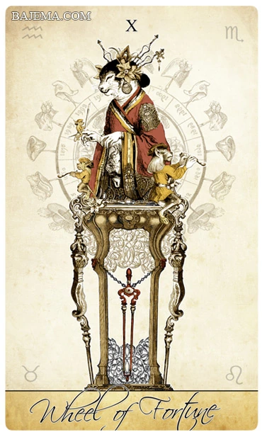 Wheel of Fortune - Isidore Tarot - Bethalynne Bajema