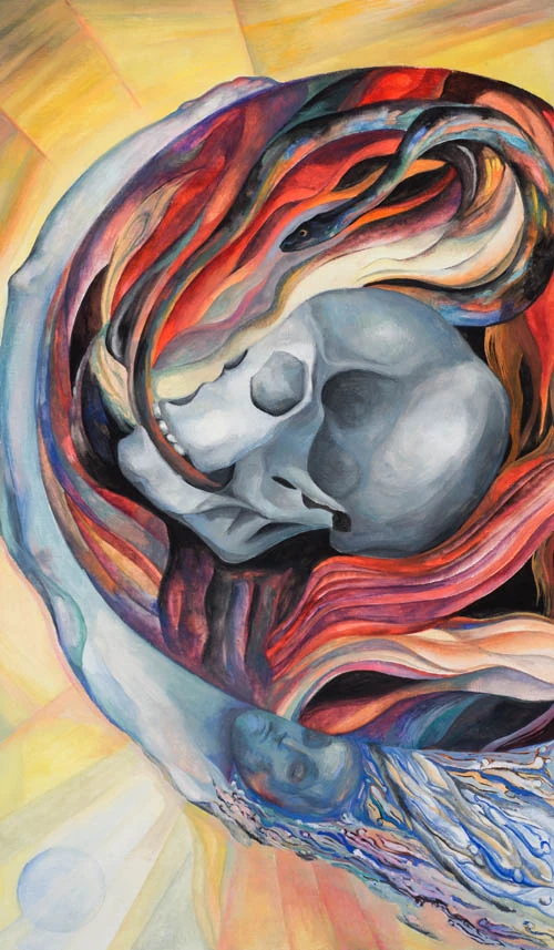 Death - Japaridze Tarot - Nino Japaridze