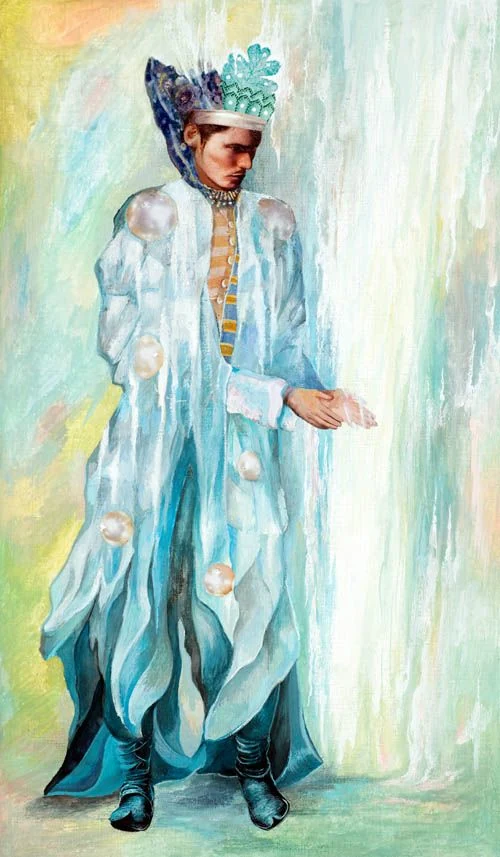 King of Tides - Japaridze Tarot - Nino Japaridze