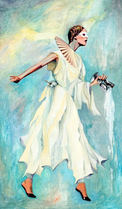 Queen of Tides - Japaridze Tarot - Nino Japaridze