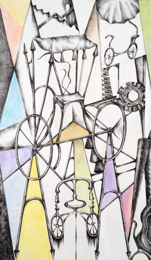 The Chariot - Japaridze Tarot - Nino Japaridze
