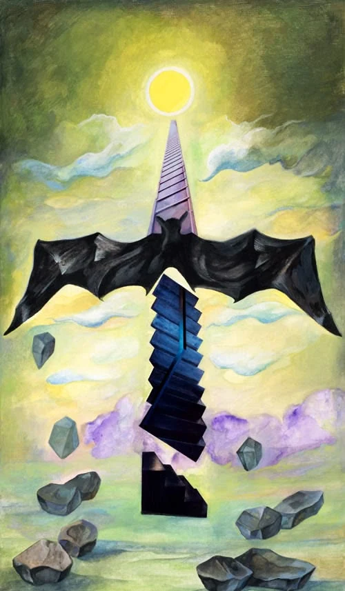 The Hierophant - Japaridze Tarot - Nino Japaridze