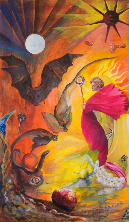 The Sun - Japaridze Tarot - Nino Japaridze